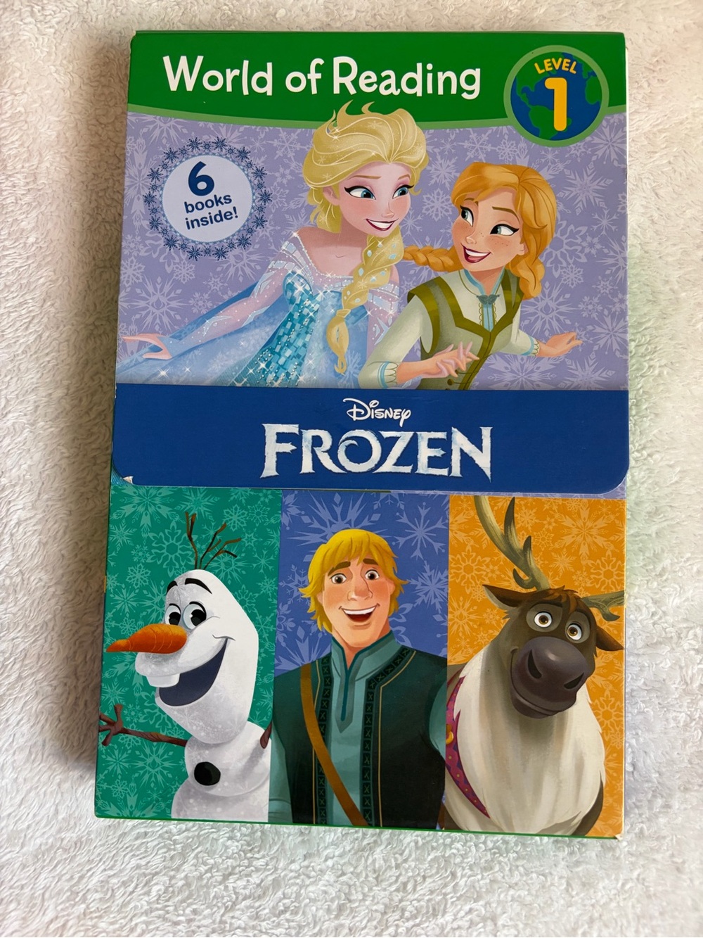 Disney Frozen World of Reading Level 1 Box Set